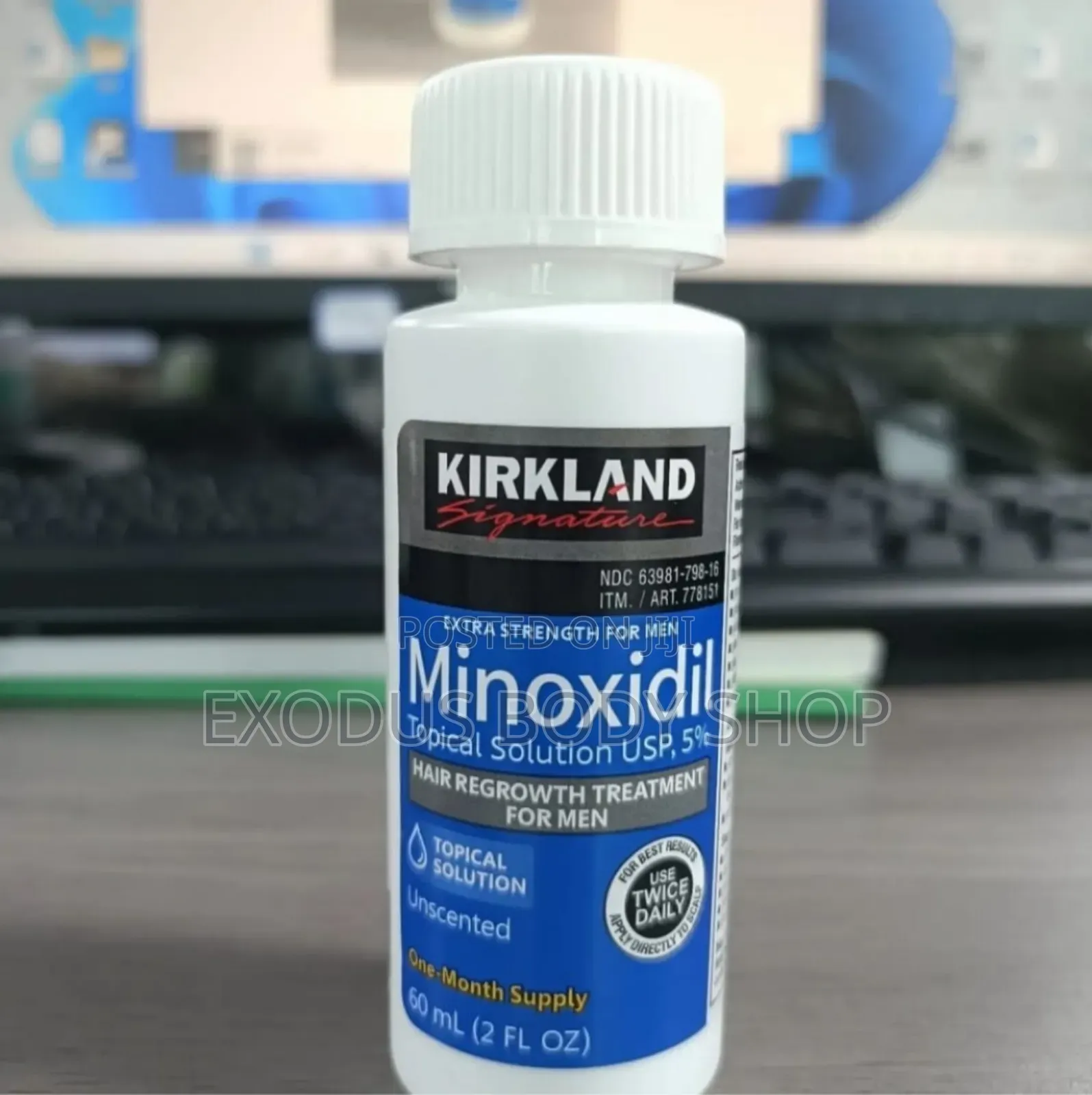 Kirkland Minoxidil Men Baldness Treatment Oil. From Costco
