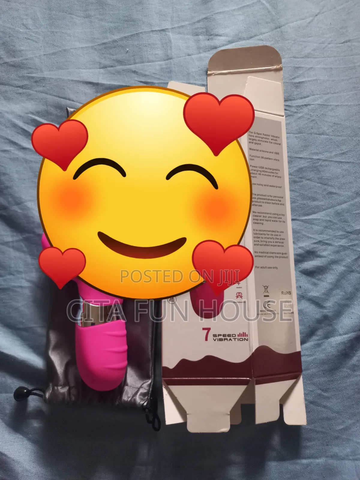 Personal G-Spot Rabbit Dildo Vibrator