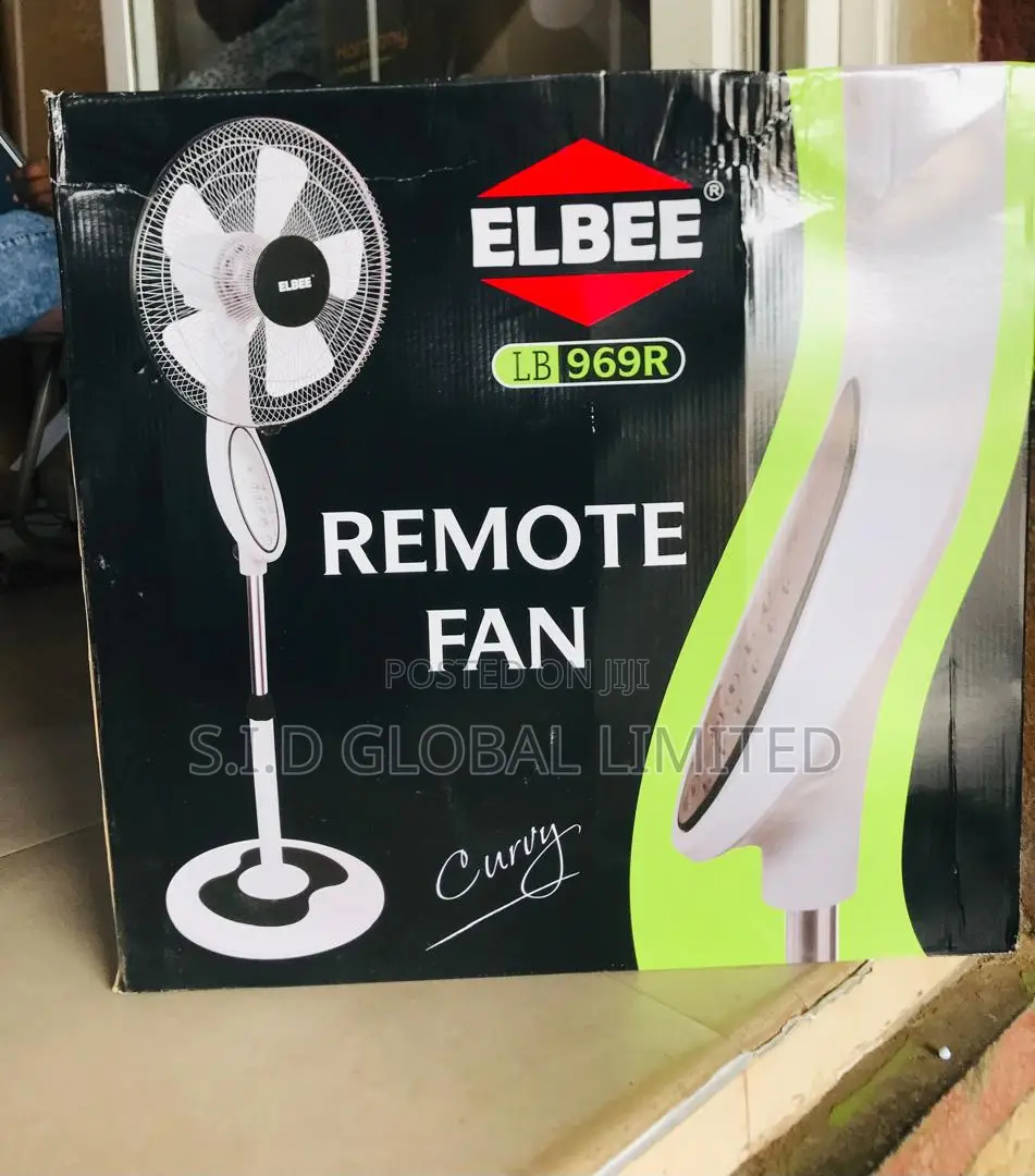 Keep Your Space Cool Elbee 16" High Performance Remote Fan