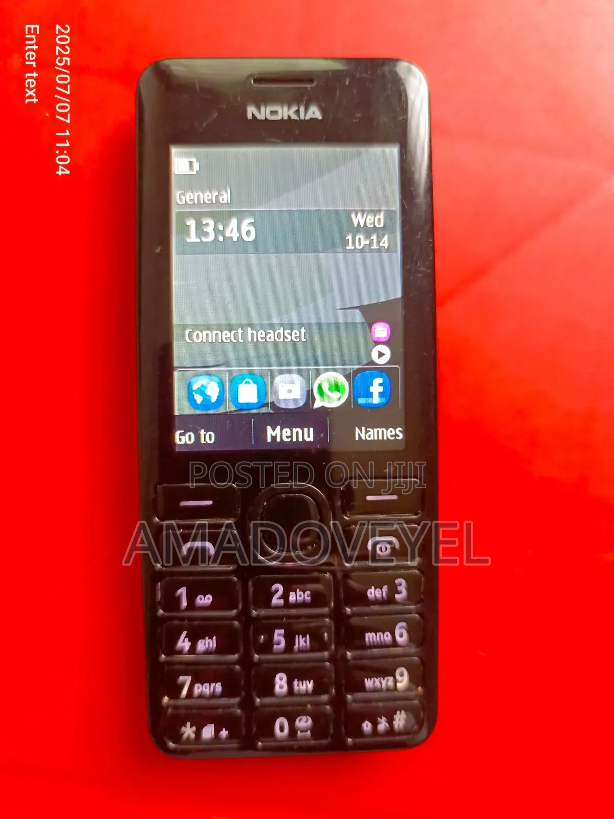 Nokia 206 Black