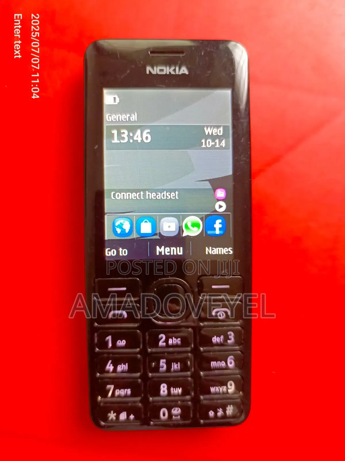 Nokia 206 Black