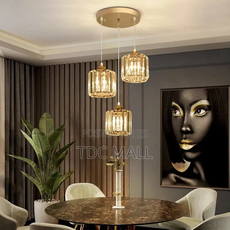 Led Golden Pendant Light