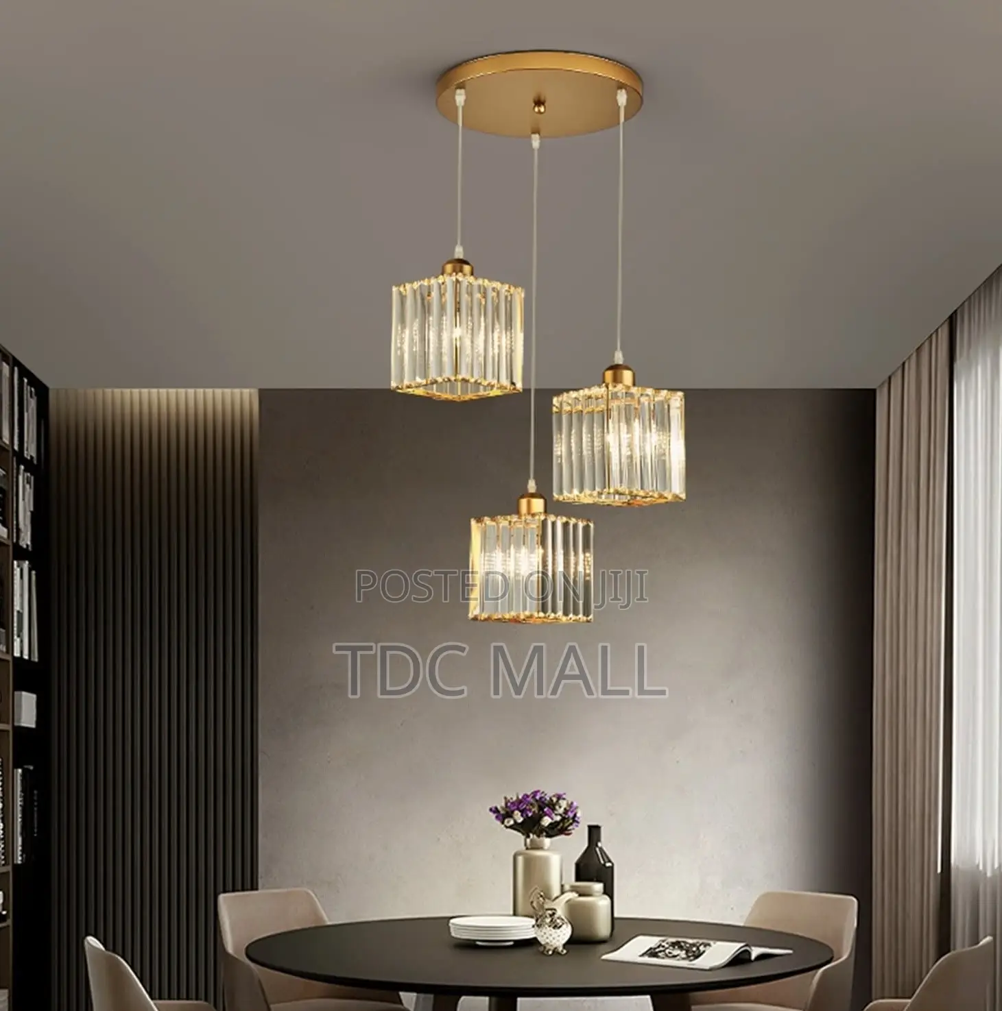 Led Golden Pendant Light