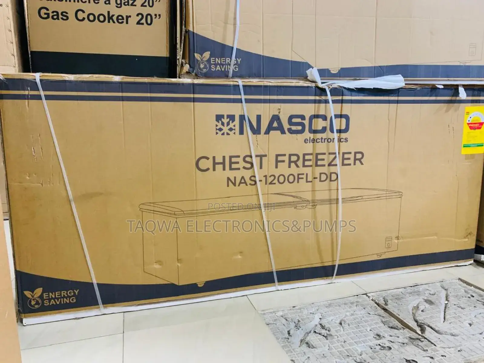 Nasco Total of 800l Chest Freezer