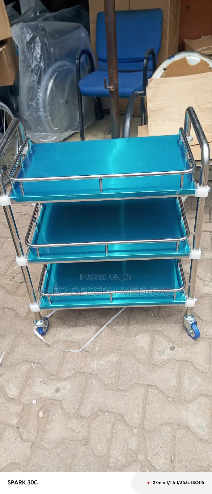 Medicine Trolley 3 Steps