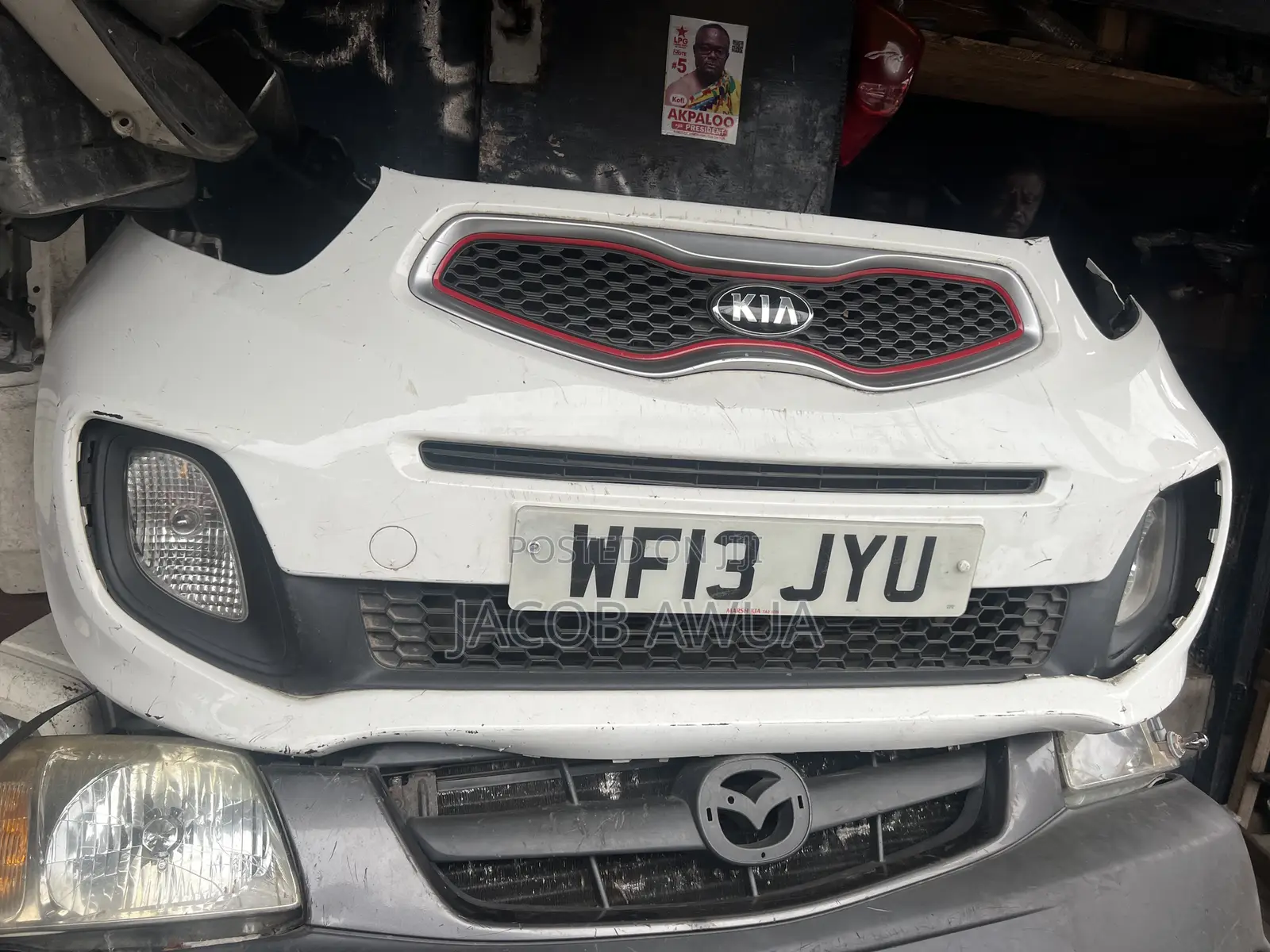 Kia Morning 2012 Front Cut Complete Available