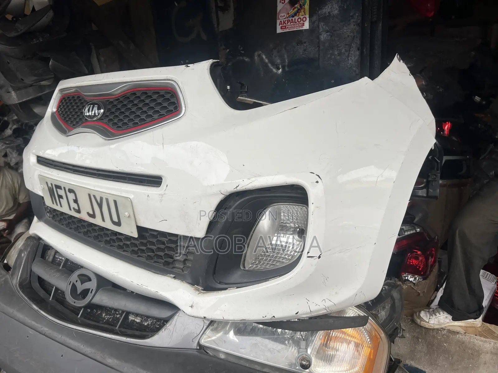 Kia Morning 2012 Front Cut Complete Available