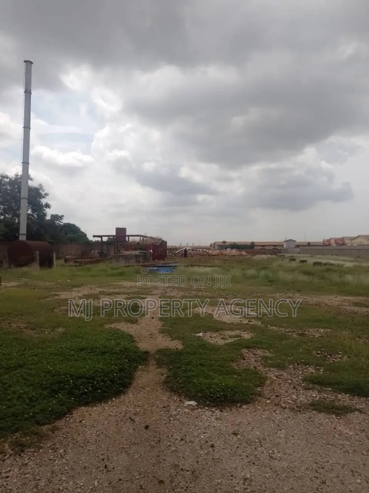 6 Acres Roadside Industrial Land for Rent