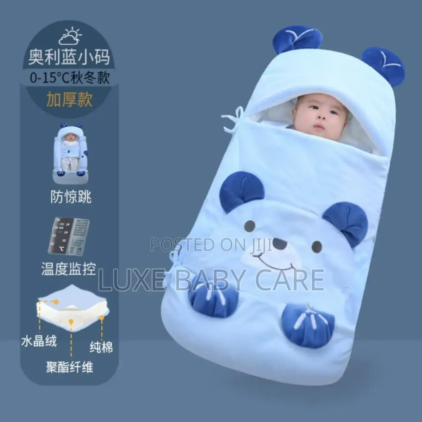Multifunction Baby Sleeping Bags Envelopes 0-15m Newborn