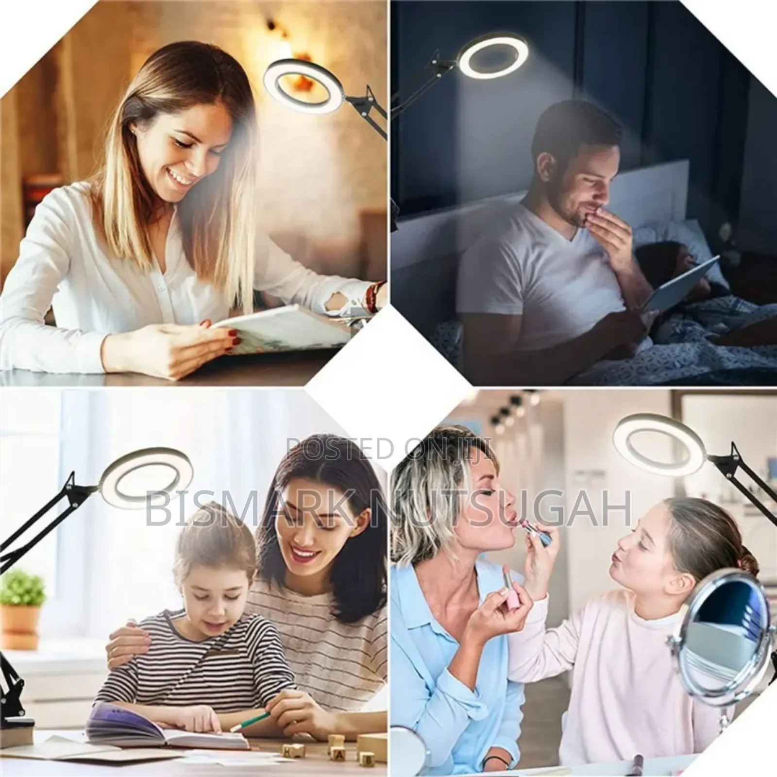 Led Desk Lamp With Magnifying Glass