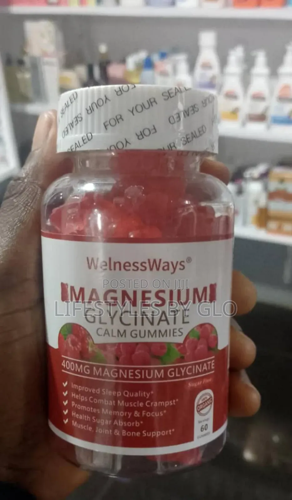 Magnesium Glycinate Gummies (Sugar Free)