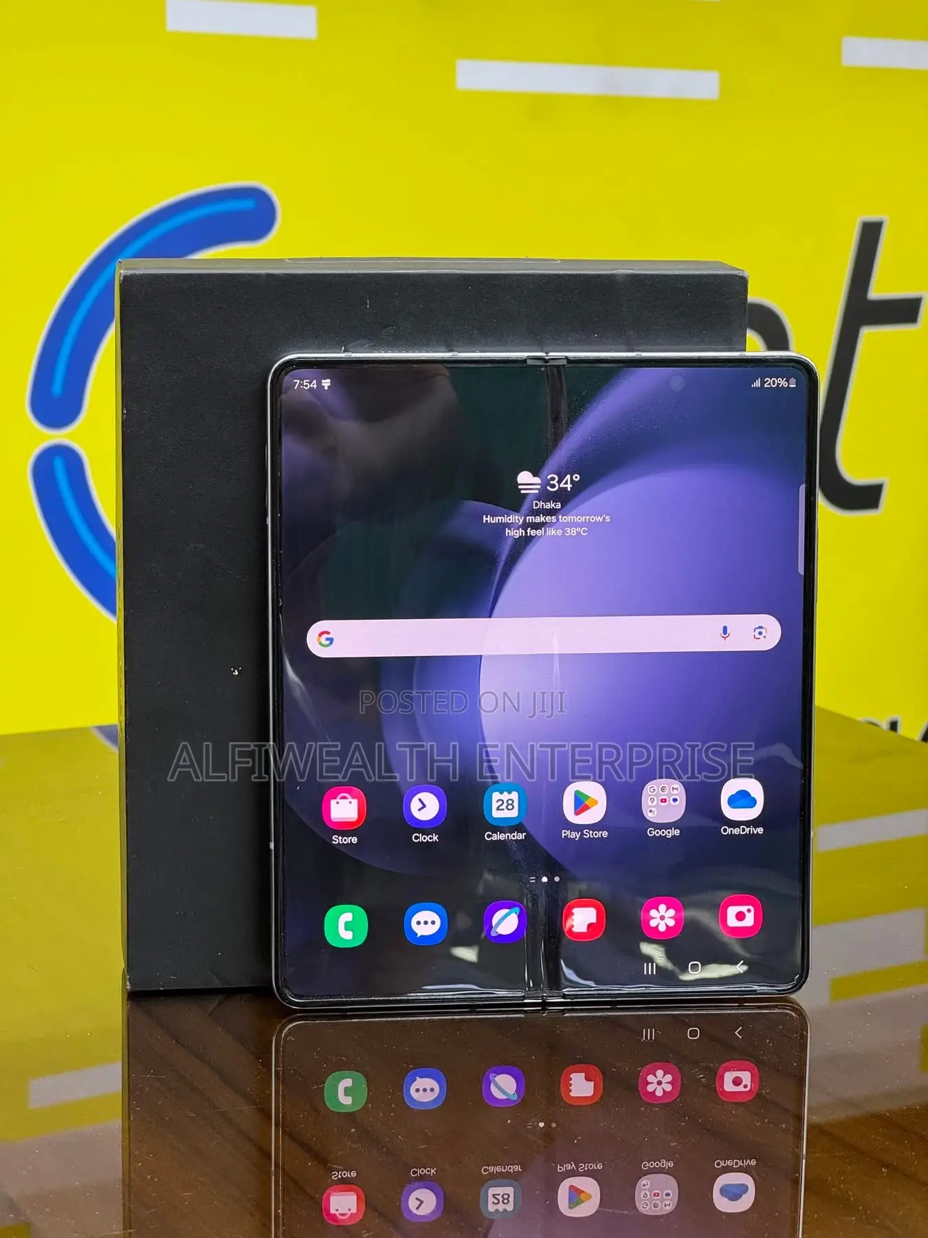 New Samsung Galaxy Z Fold 5 256 GB Blue