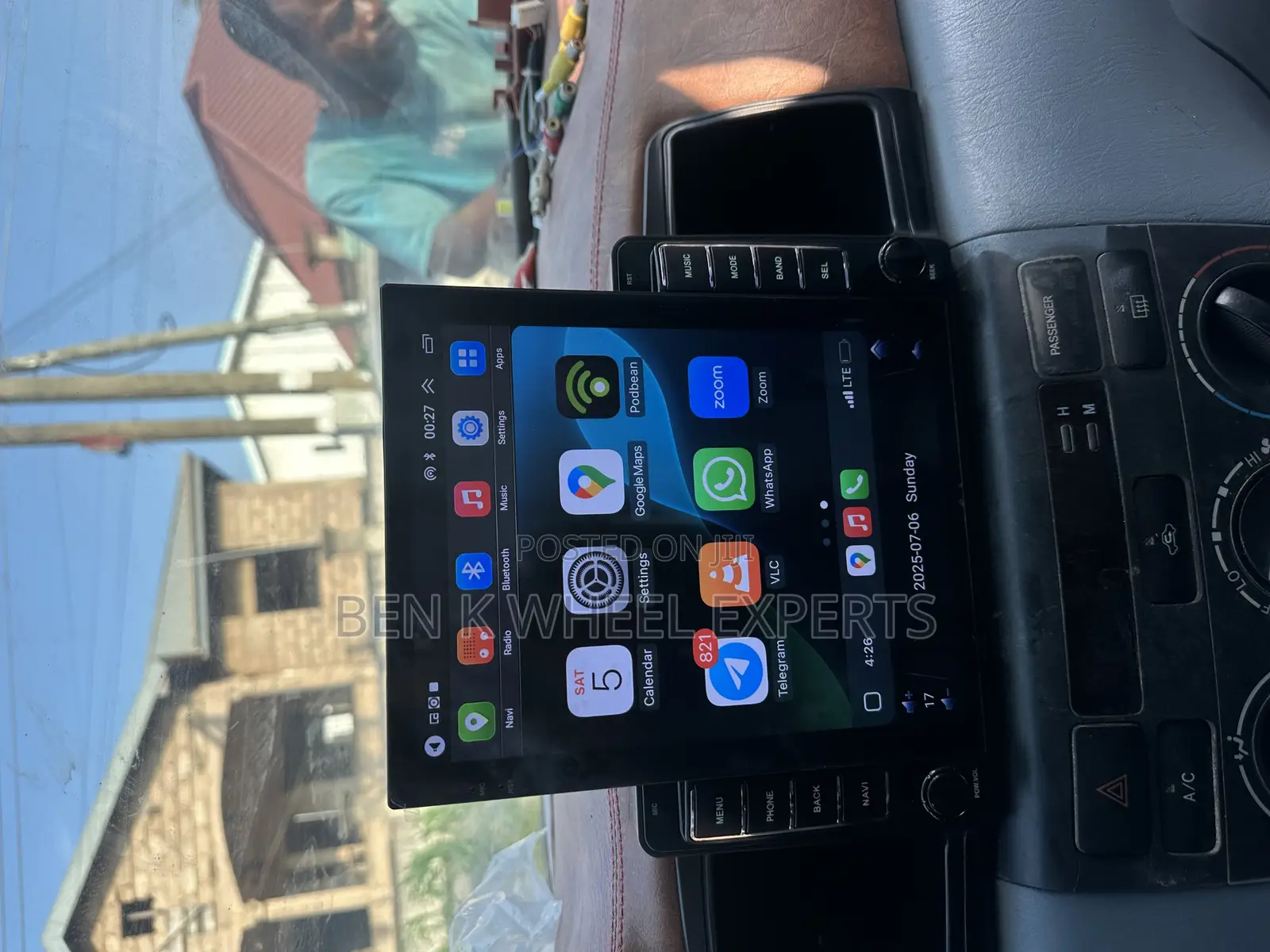 Tesla Carplay Corolla S 2003-07 Android Screen