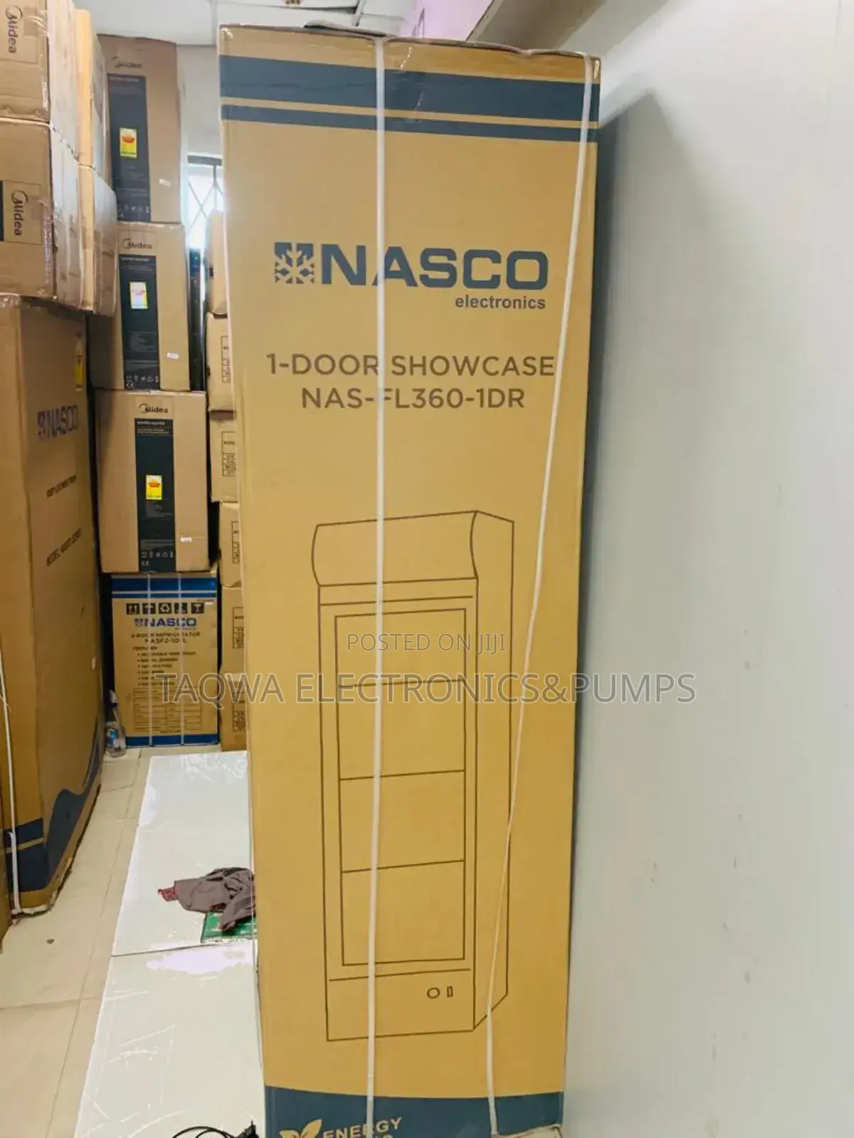 Show Case Fridge 298l Nasco Brand