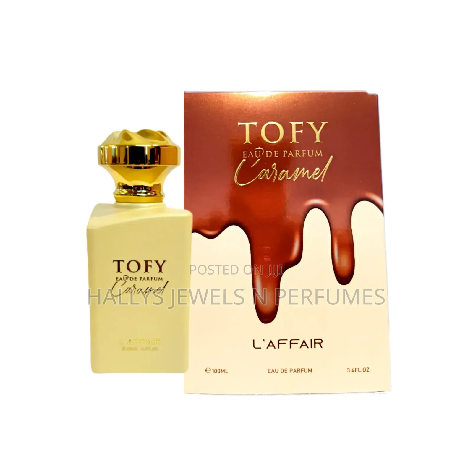 Tofy Caramel Perfume by L'affair, 100ml, Women's