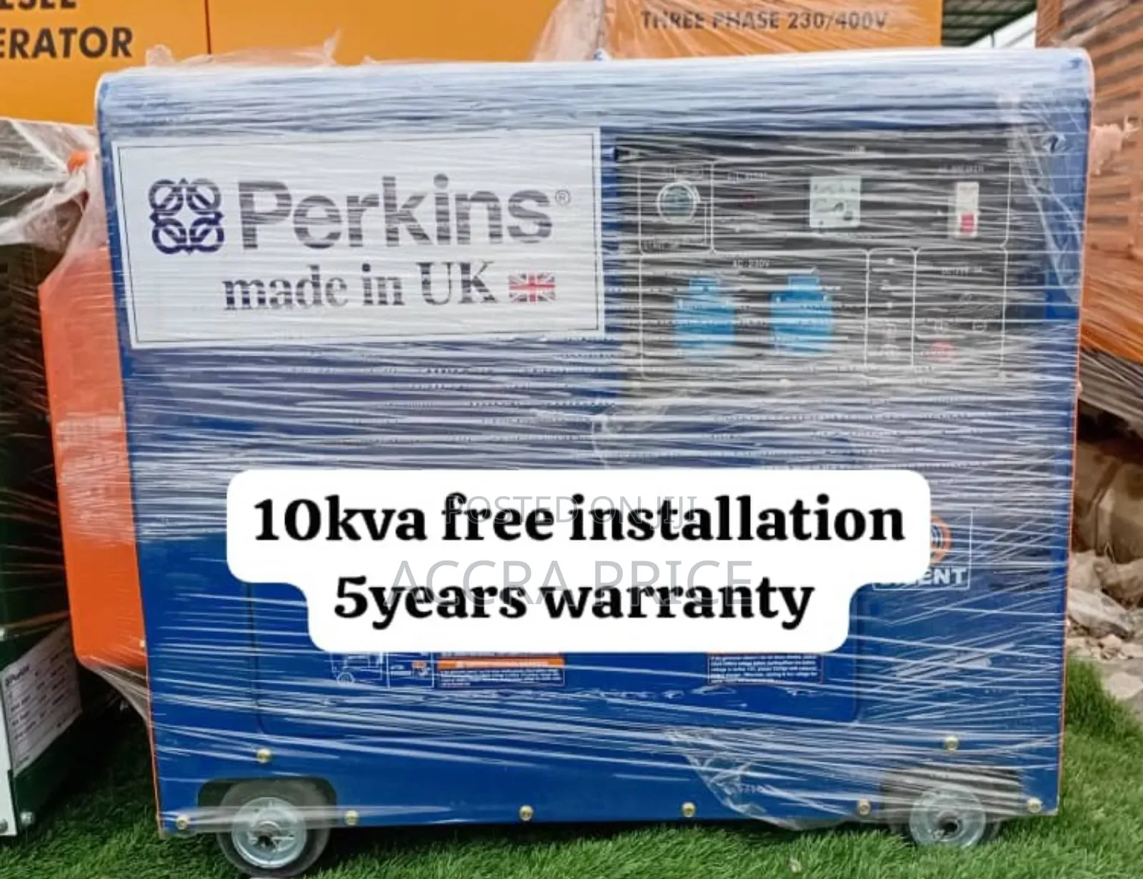 Campfire Current Perkins 10kva Diesel 13000watts Diesel