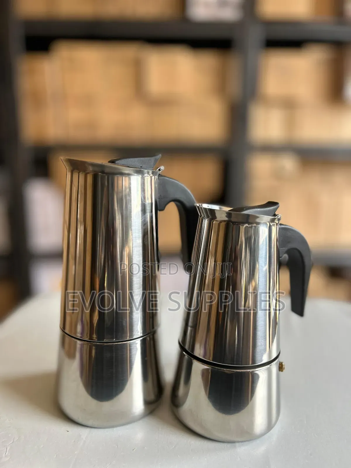 450ml and 600ml Italian Moka Pot