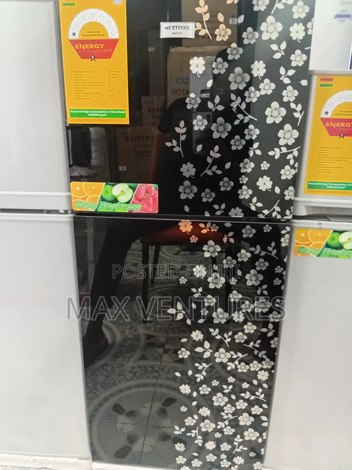 Quality 128a Energetic Westpool Energetic Fridge Freezer