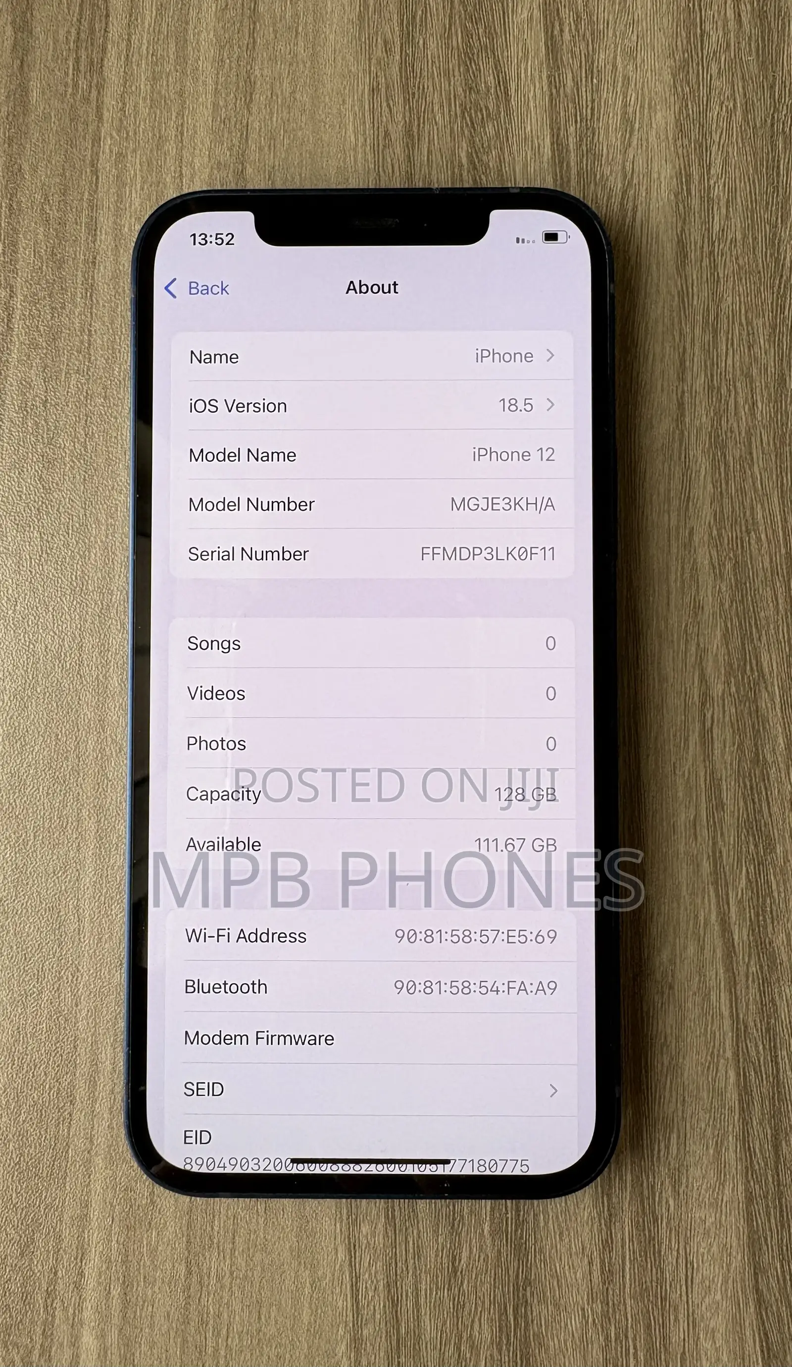 Apple iPhone 12 128 GB Blue