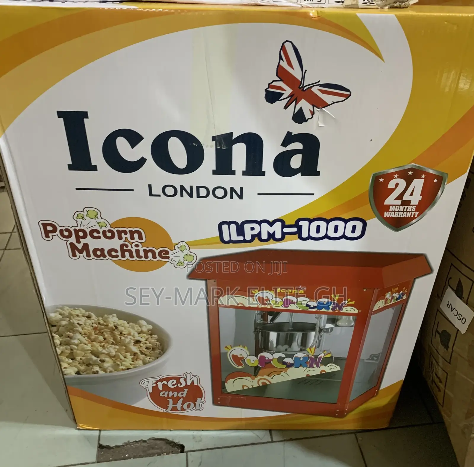 Icona London Popcorn Machine