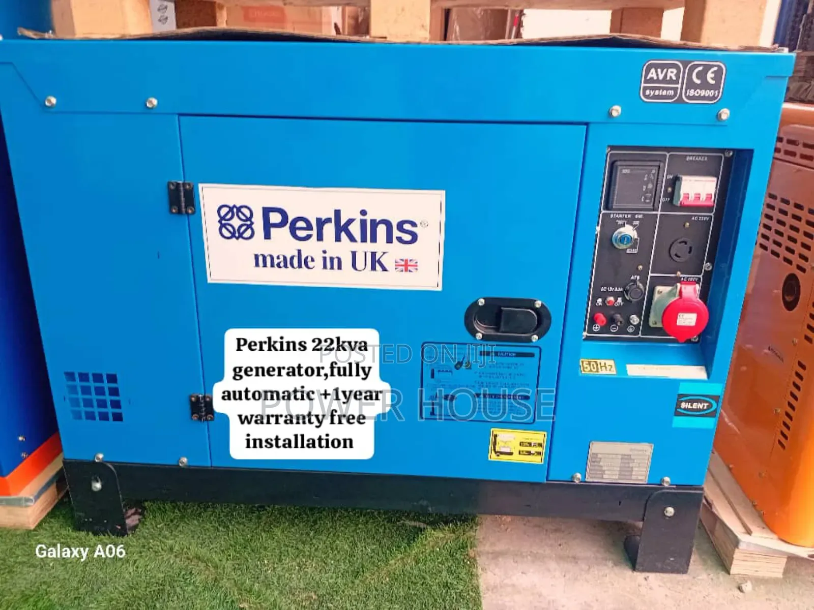 Silence Working Perkins Diesel Generator 22kvaperkins Silent