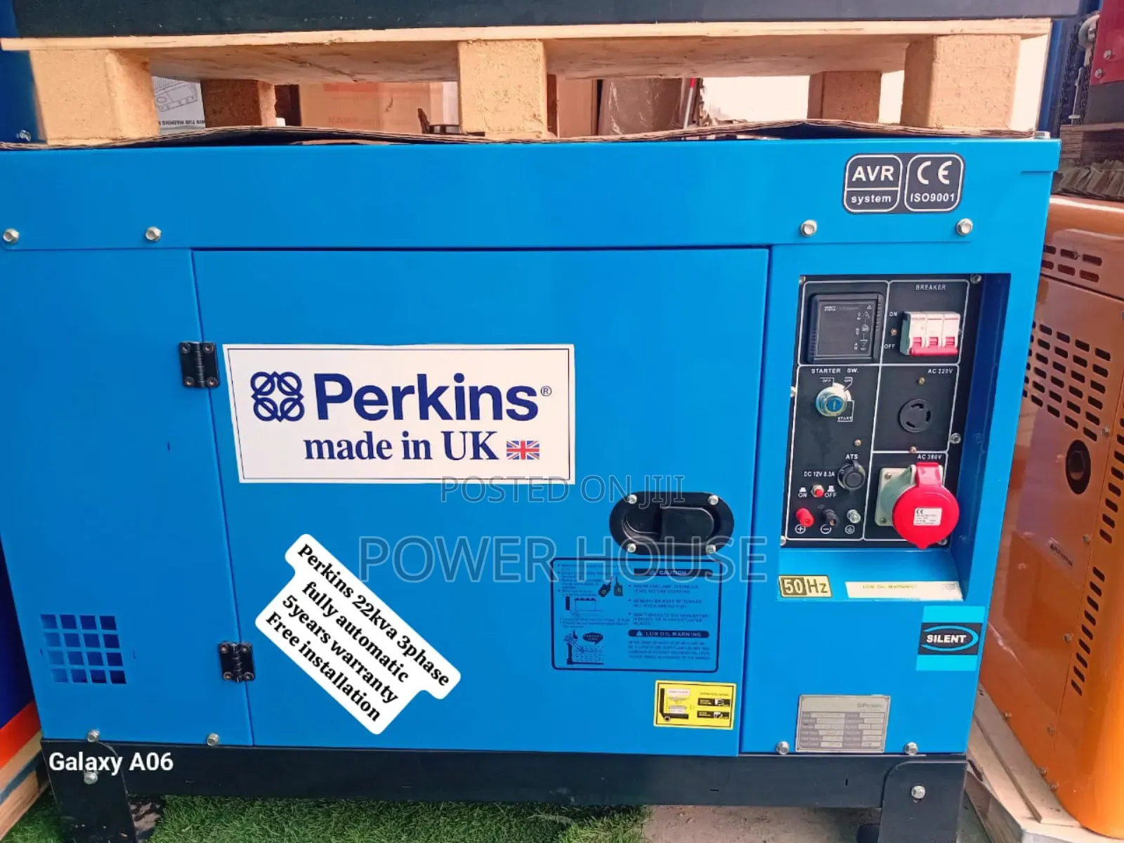 Amazing Working Perkins Diesel Generator22kva Silent Perkins