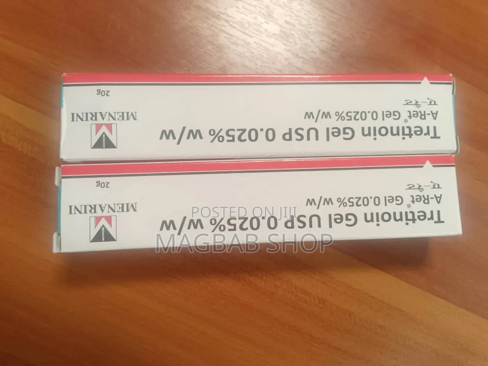 Original Tretinoin Gel Usp 0.1% and 0.025% (Made in India)