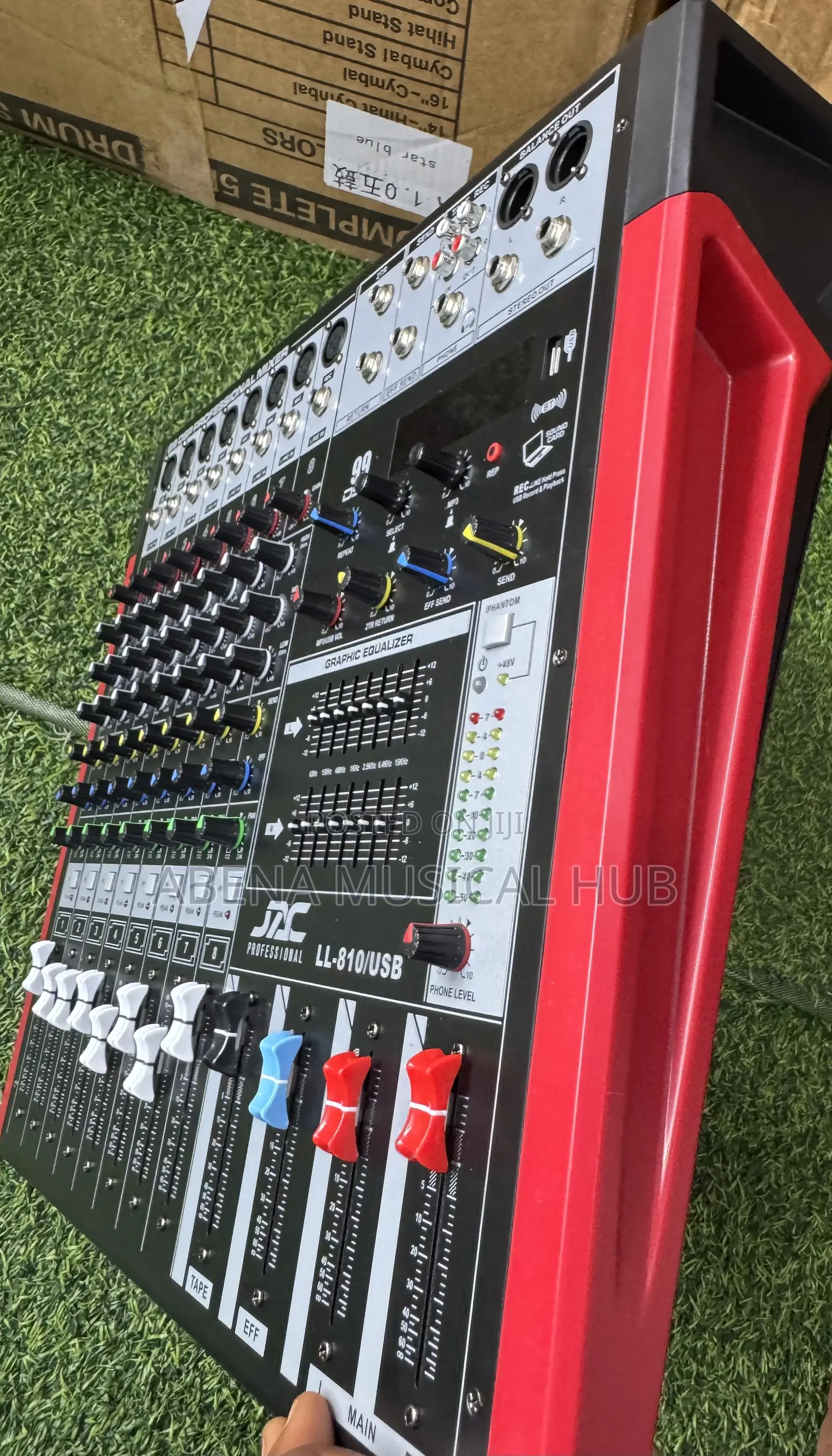 Jac 8 Channel Usb Mixer
