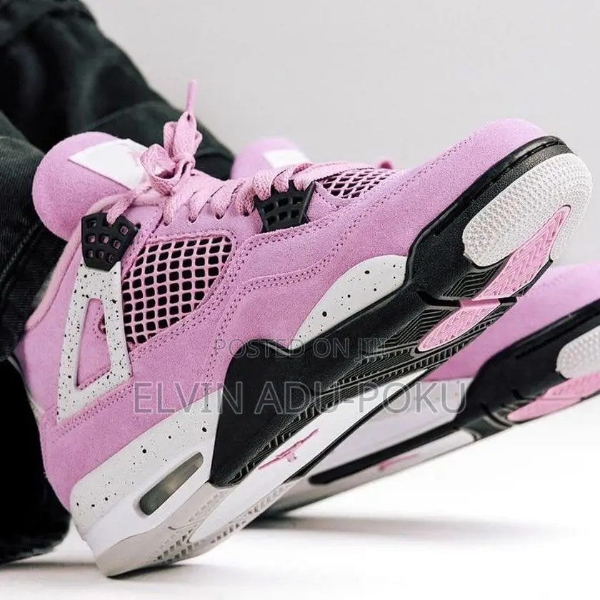 Air Jordan 4 Retro "Orchid" Sneakers