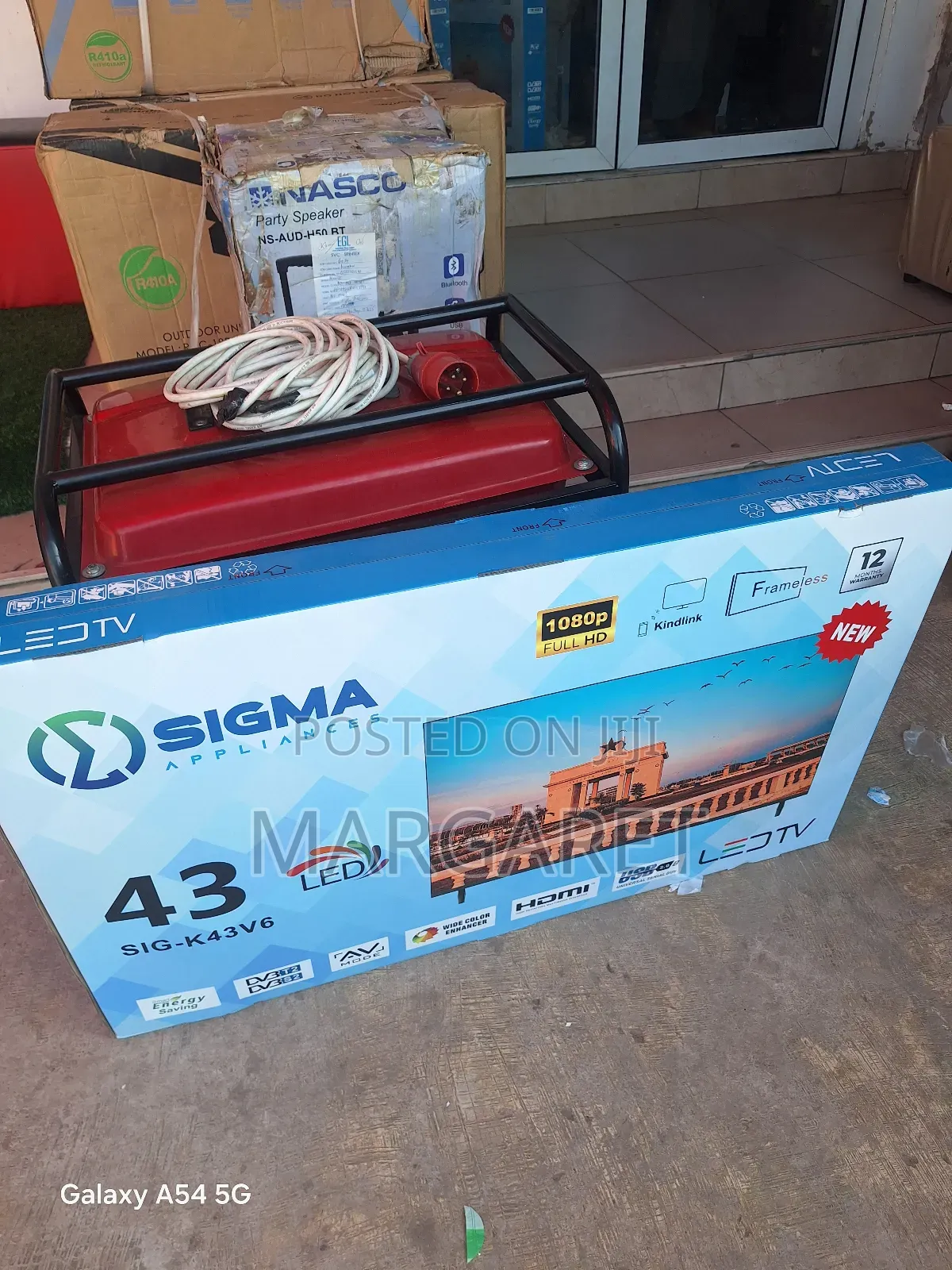 43 Inches Digital Satellite Television + Smart Sigma