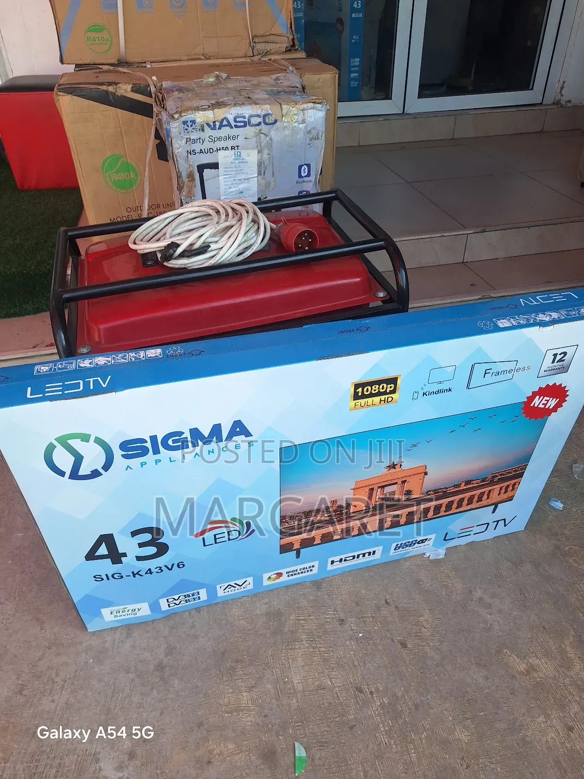 43 Inches Digital Satellite Television + Smart Sigma
