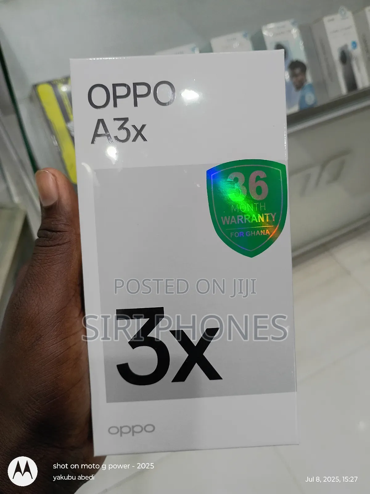 New Oppo A3x 128 GB Black