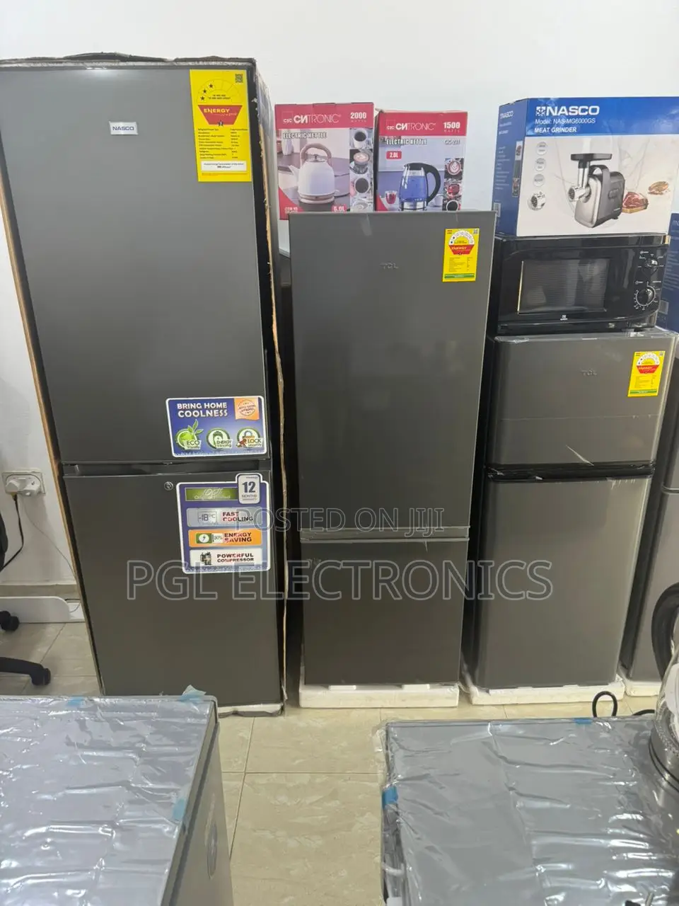 TCL 163-Litrs F163bf Bottom Mounted Refrigerator