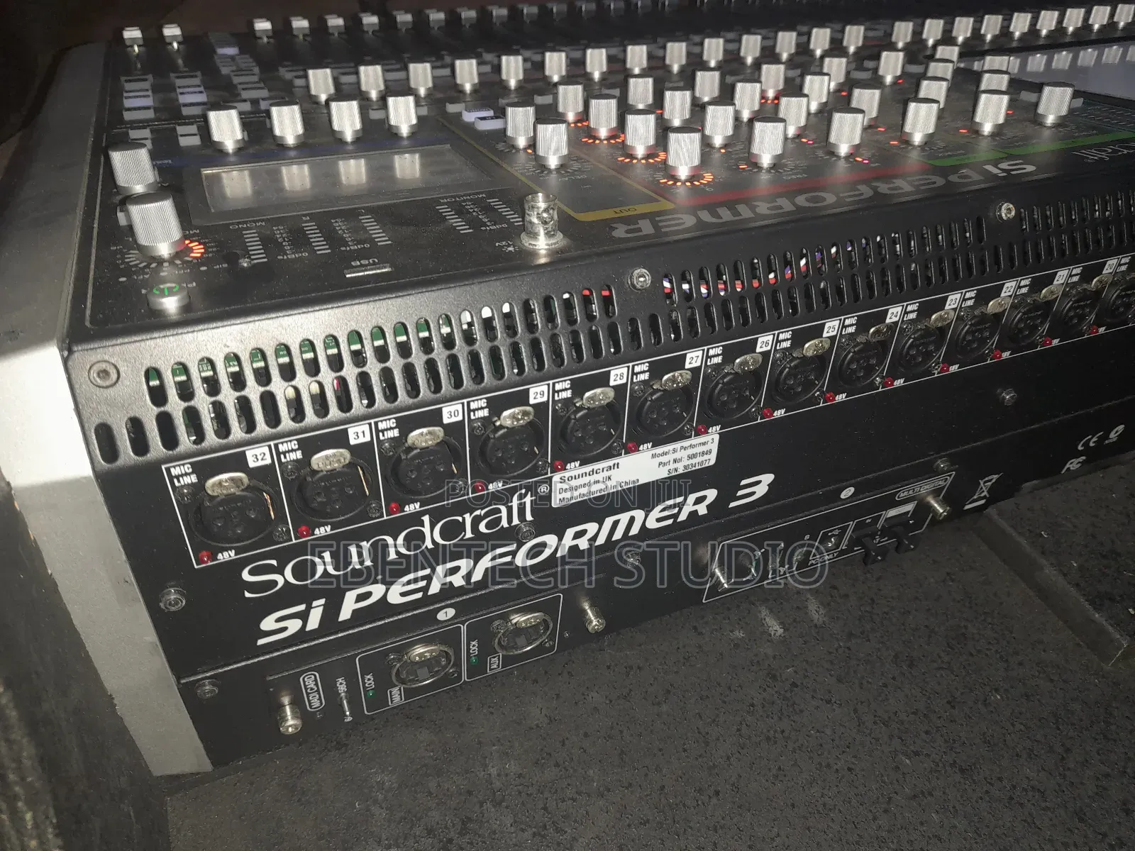 Soundcraft Si Performer 3 Digital Mixer With Engineer For Rent