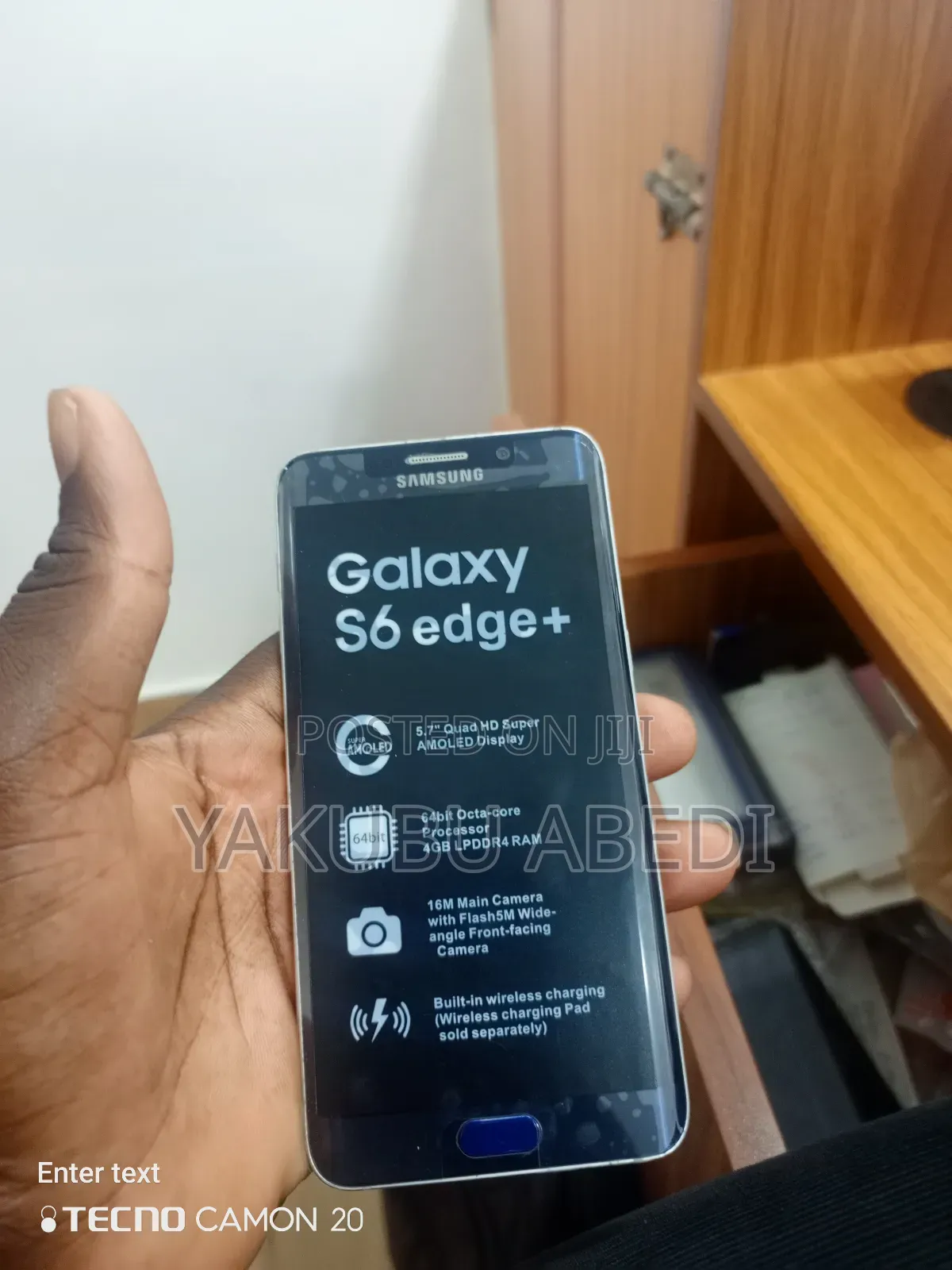 Samsung Galaxy S6 Edge Plus 32 GB Black