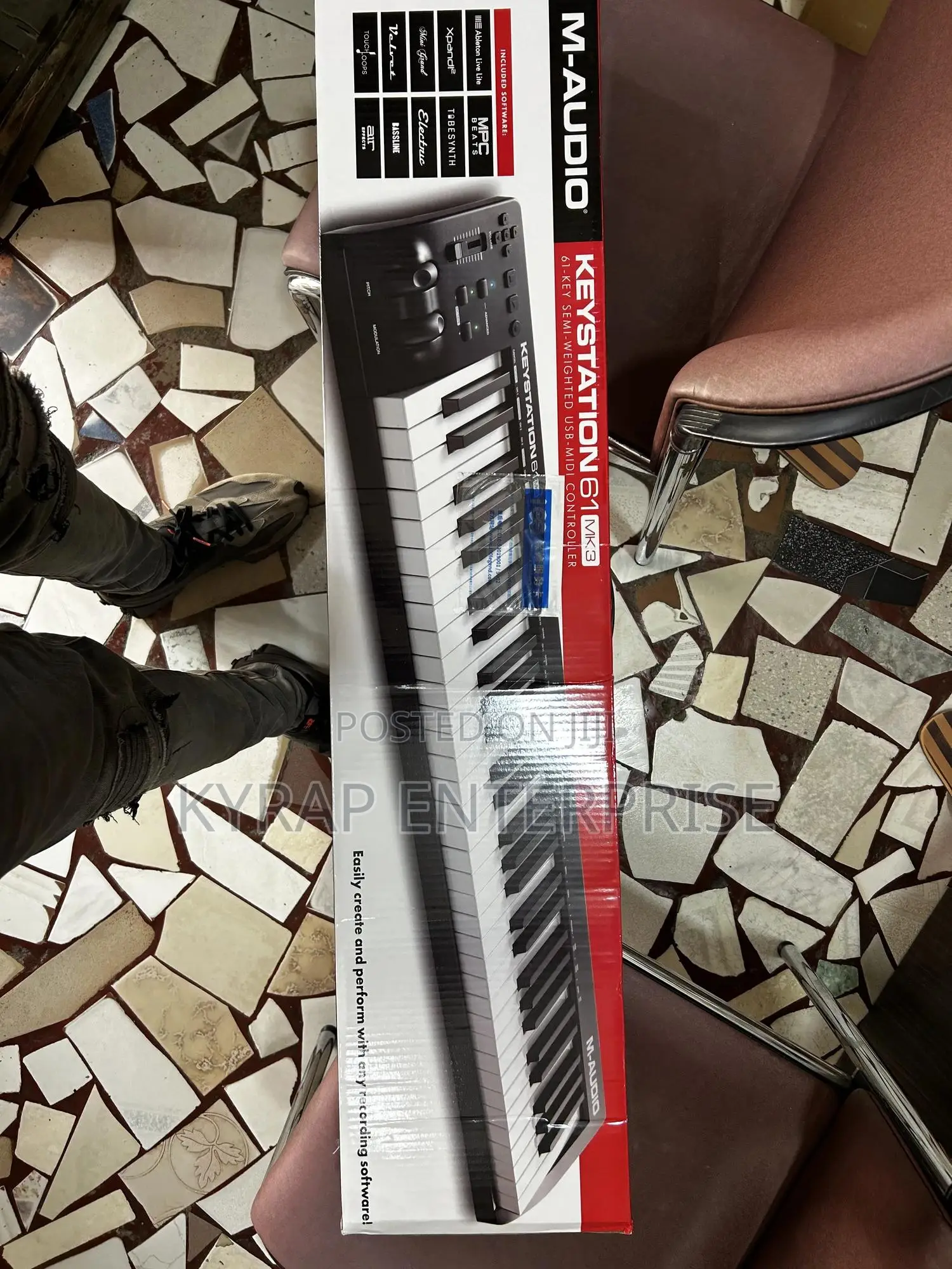 M Audio Keystation 61 Midi Keyboard Mk3