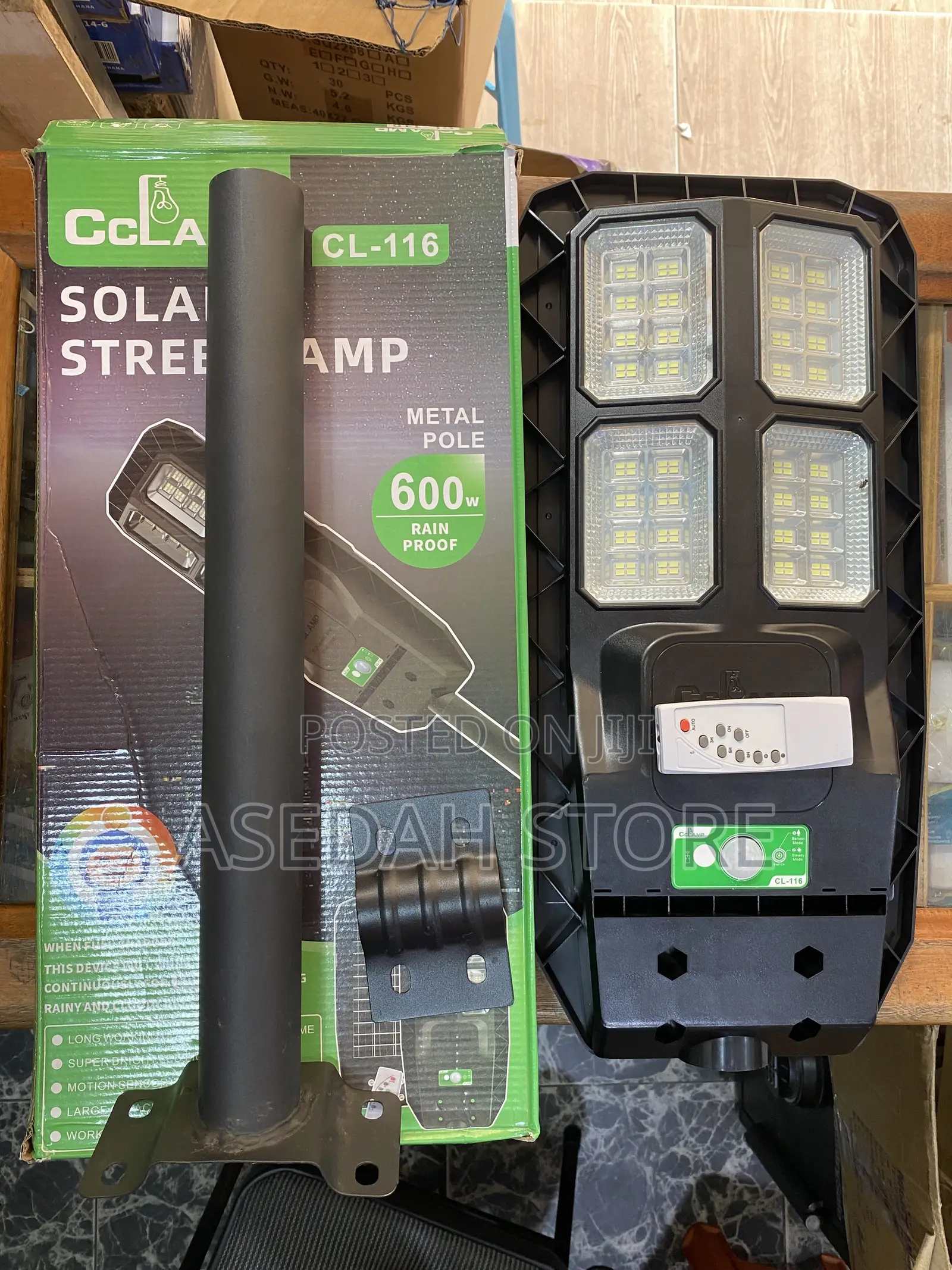 Street Solar Light 600w Remote Control