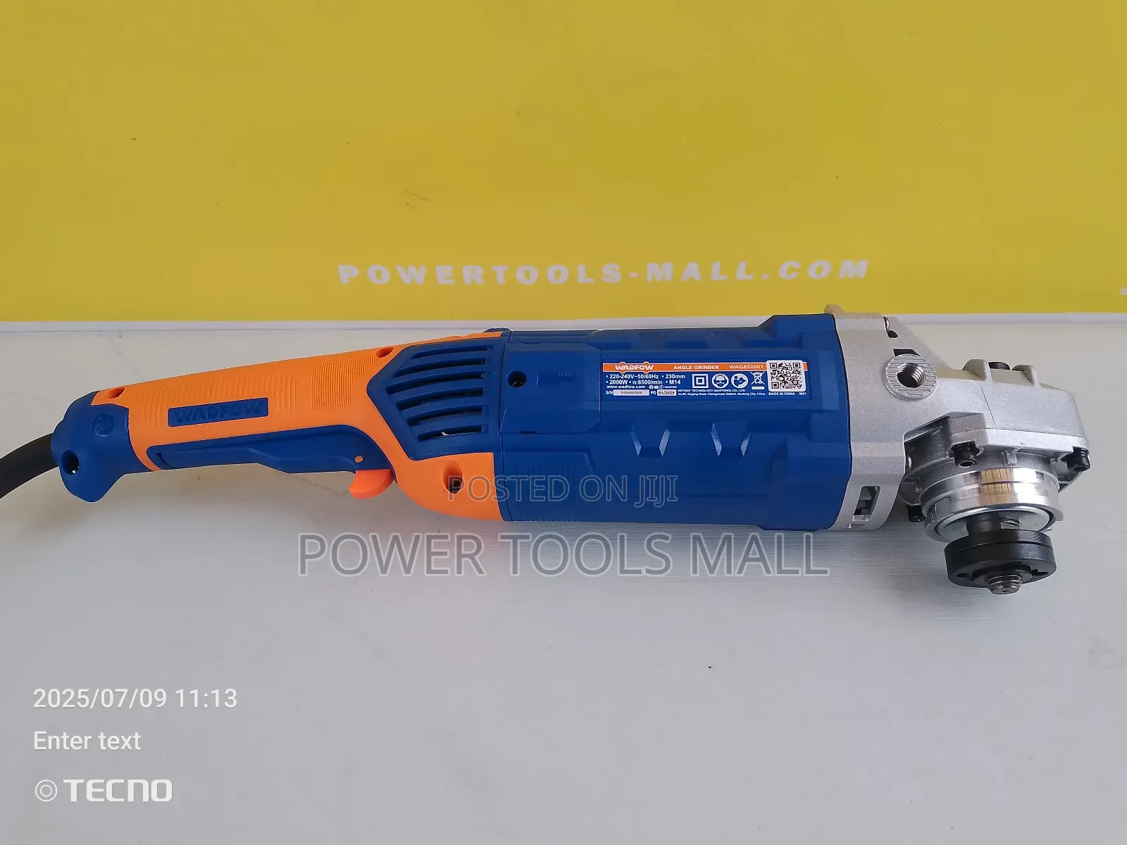 Angle Grinder 2000w (Wadfow)