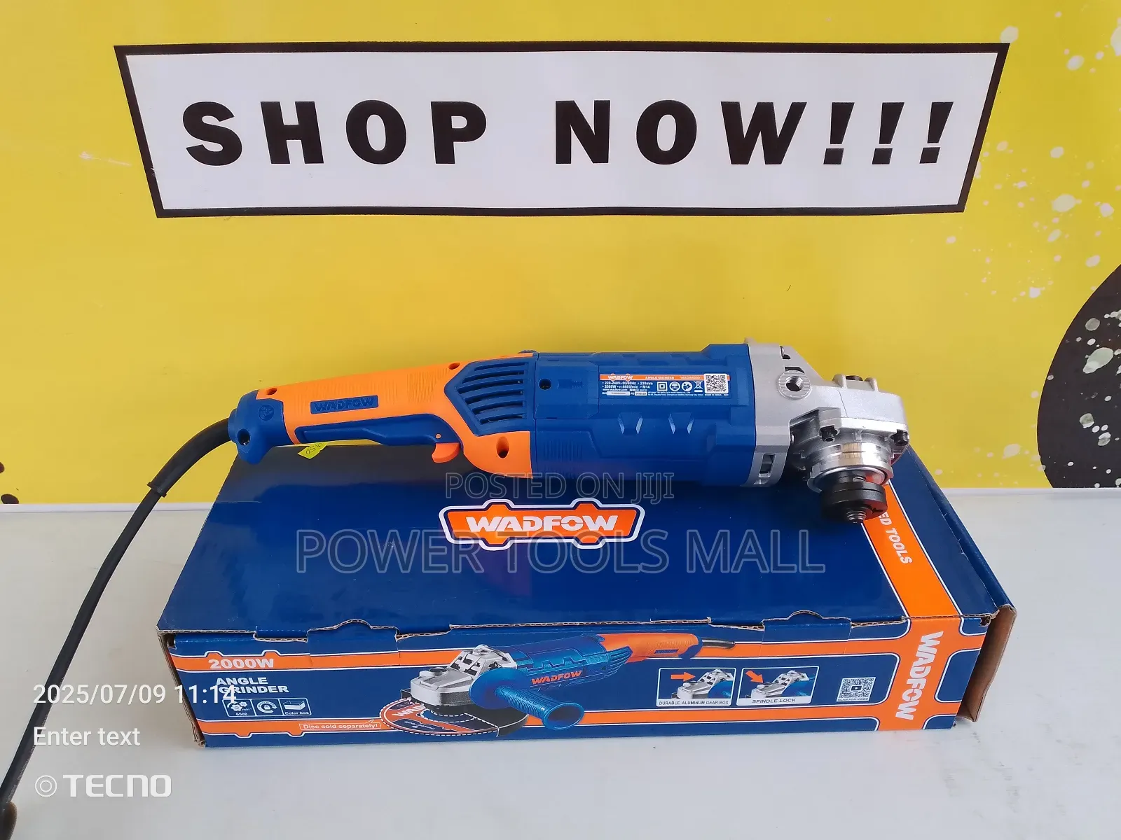 Angle Grinder 2000w (Wadfow)