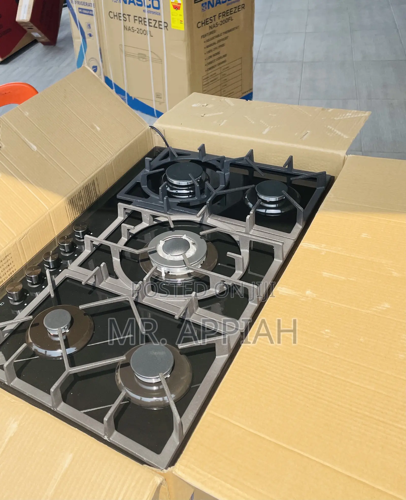 Choose Finest Kenwood 90cm Touch Nob 5 Gas Hob(Ceramic).