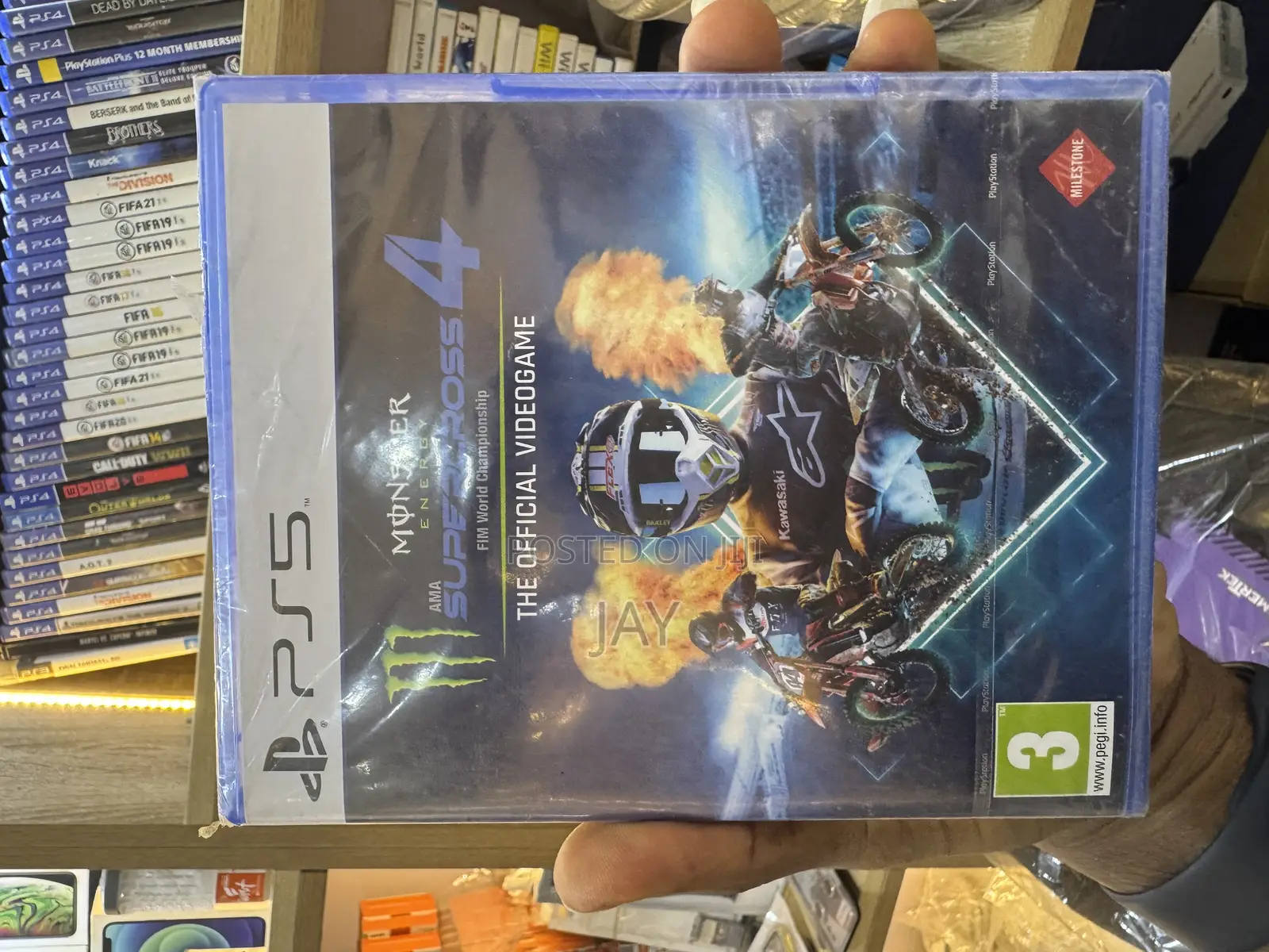 Motor Supercross 4 Ps5 Cd