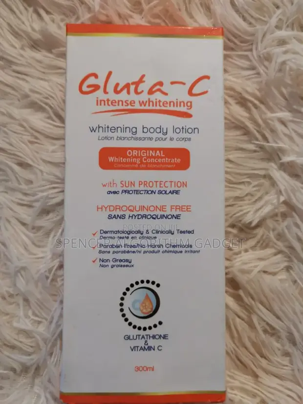Gluta-C Skin Intense Whitening Vitamin C Body Lotion 300ml for sale GH 250 Madina Tonaton.com Gluta-C Skin Intense Whitening Vitamin C Body Lotion 300ml for sale GH 250 Madina Tonaton.com