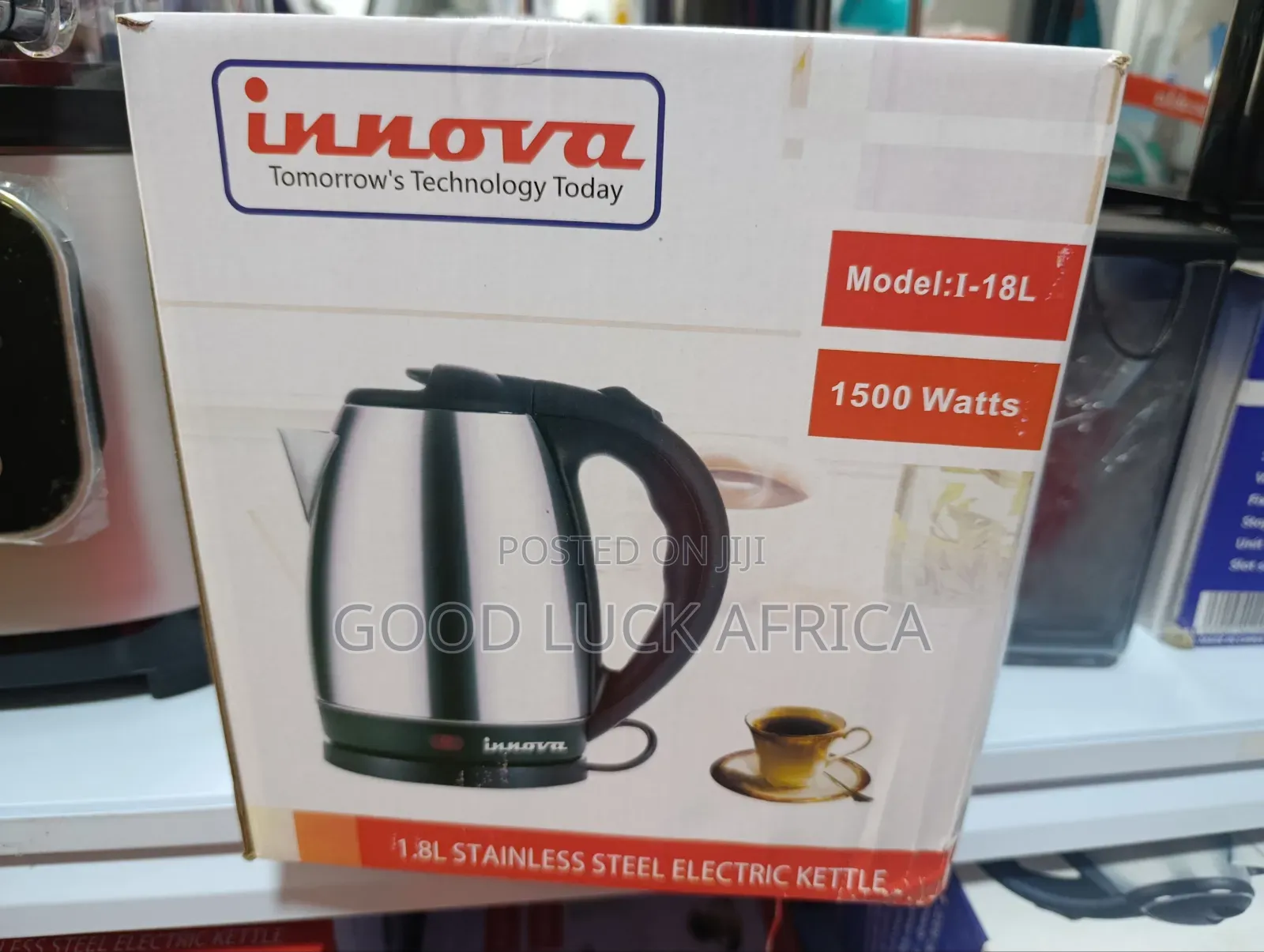 Innova I-18l Electric Kettle – 1.8 Litres