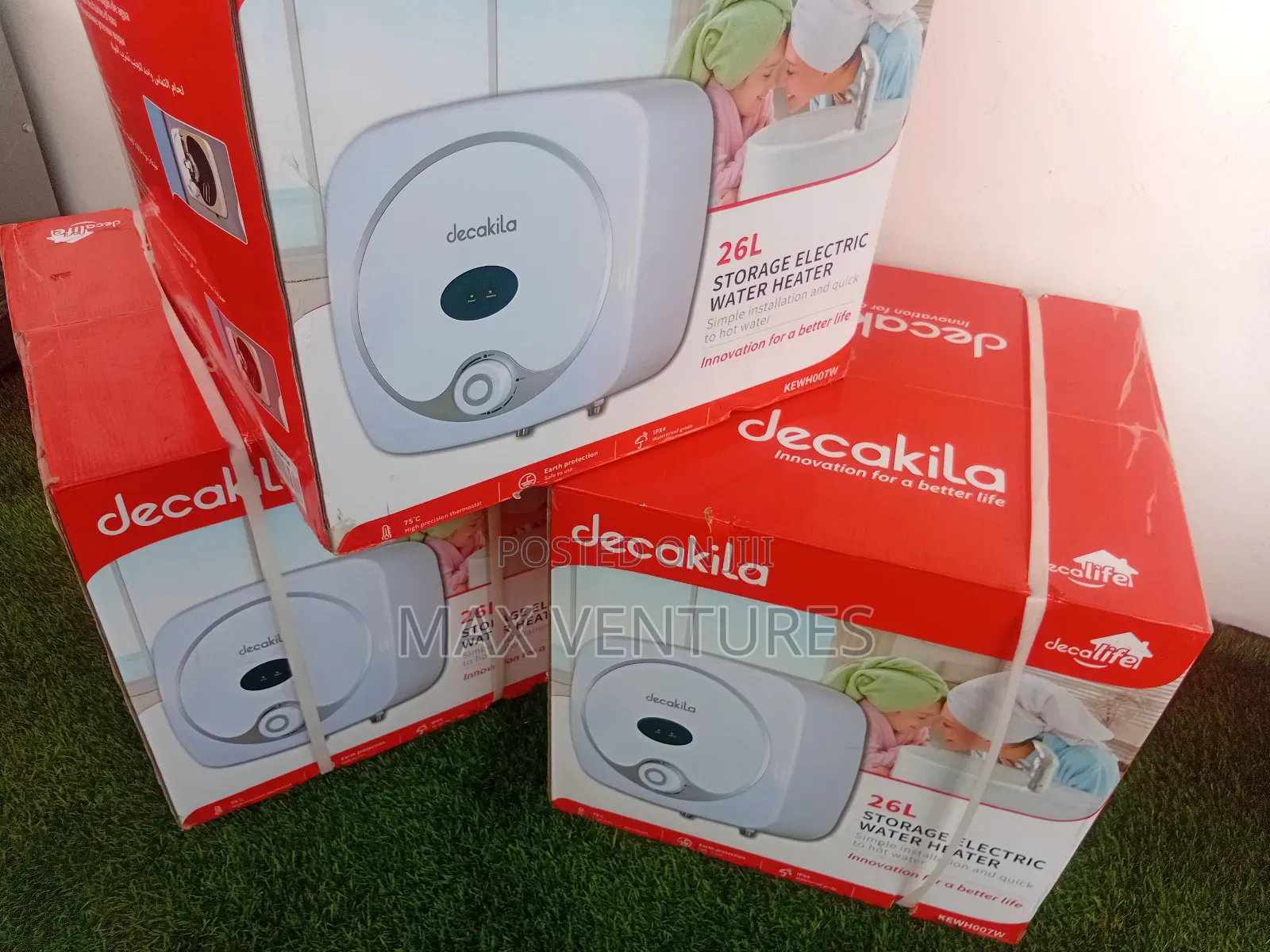 Innovation for a Better Life Decakila 26l Electric Water Set