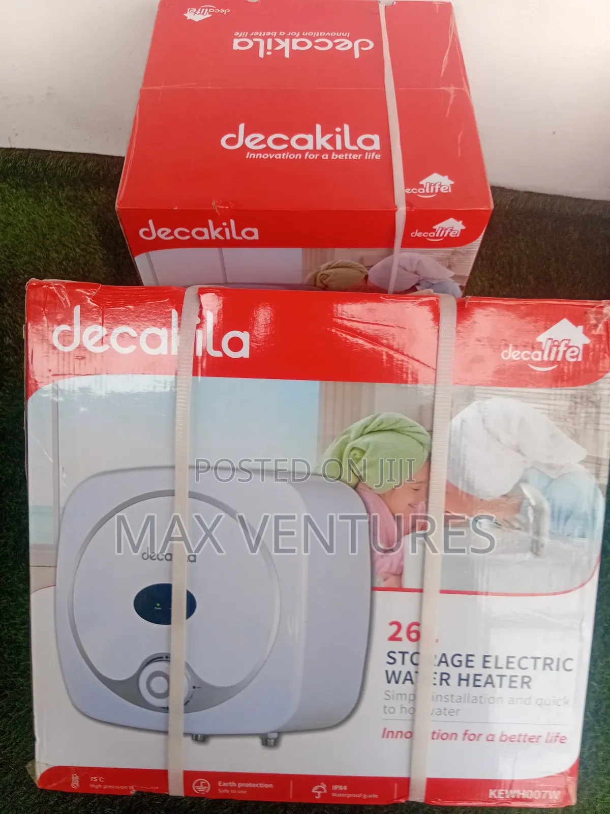 Pinpoint Decakila Kewh007w Electric Water Heater System Set