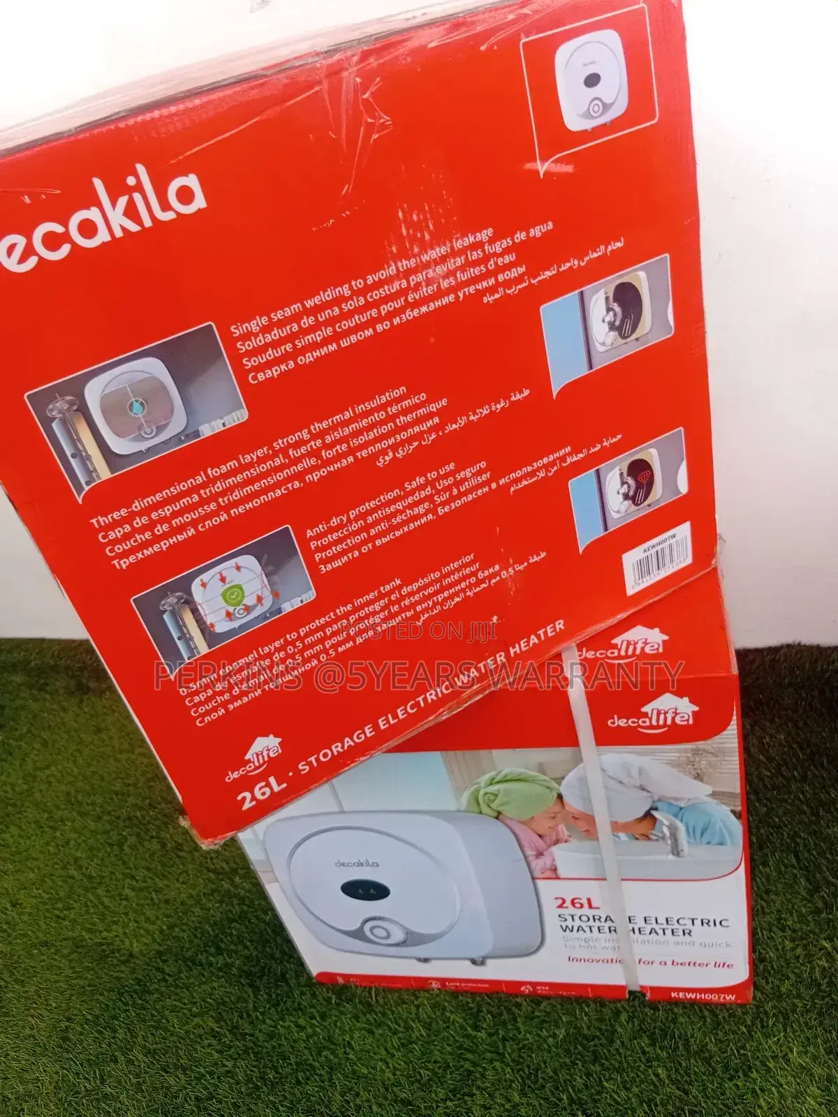 Risky Free Kewh007w Decakila 26l Electric Water Heater Set