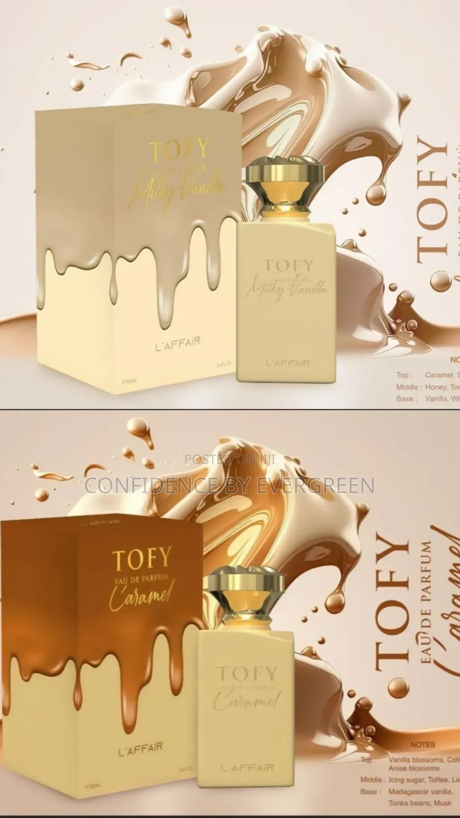 Tofy Milky Vanilla and Caramel