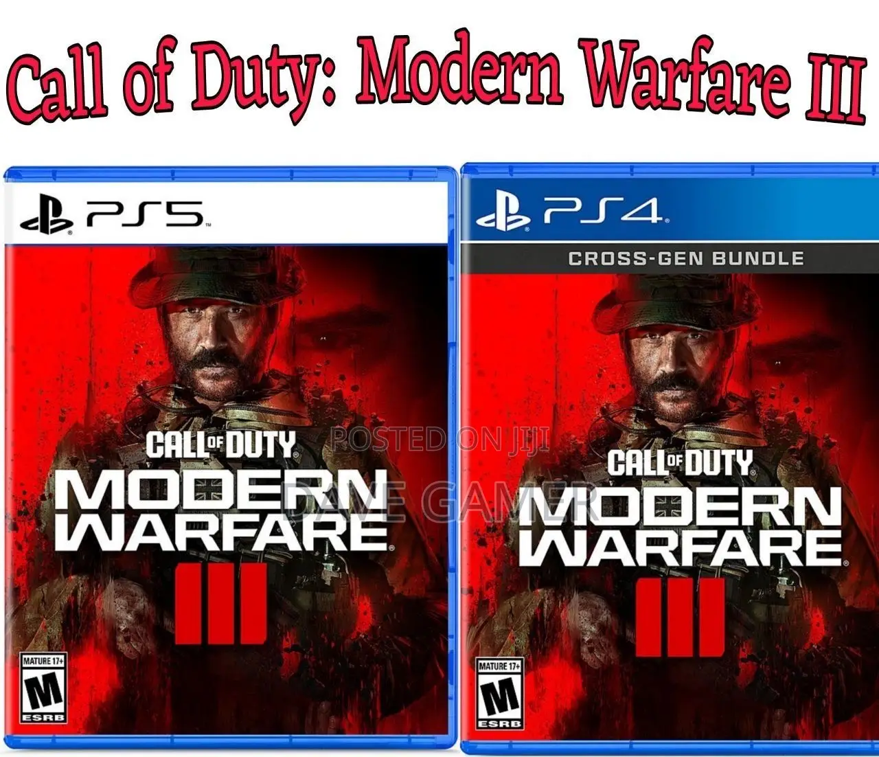 Ps4/Ps5 Cod Mw 2 3 Online Offline