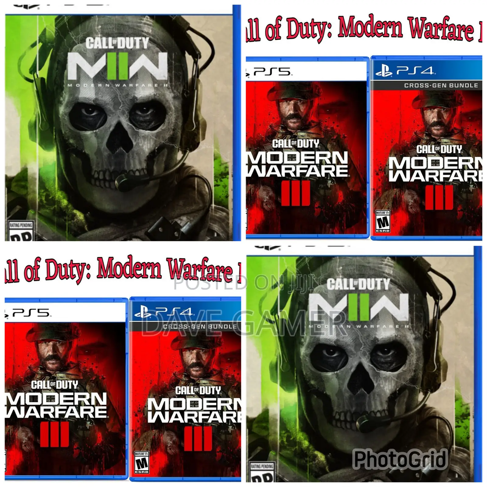 Ps4/Ps5 Cod Mw 2 3 Online Offline