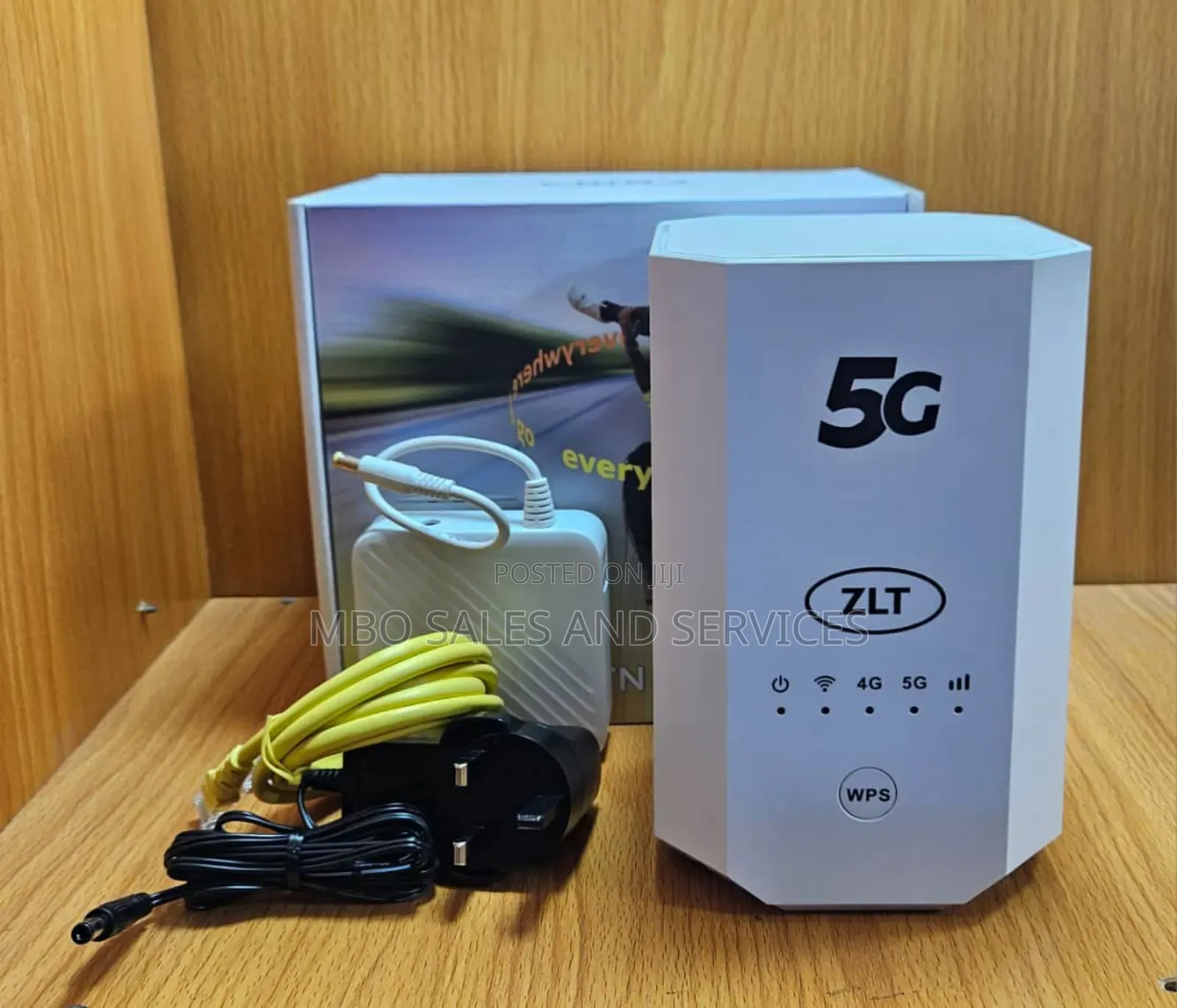 1200mbps Universal Cat 6 5g Turbonet Router With Free Powerbank/Ups
